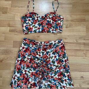 Two Piece Floral Set